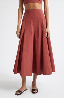 A.L.C. A.L.C. Gemma Stretch Cotton Skirt