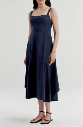 A.L.C. A.L.C. Harlow Linen Blend Dress