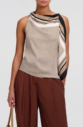 A.L.C. A.L.C. Kit Sleeveless Halter Top