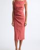 A.L.C. A.L.C. Lyra One-Shoulder Linen Blend Sheath Dress - 1
