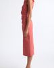 A.L.C. A.L.C. Lyra One-Shoulder Linen Blend Sheath Dress - 3