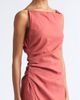 A.L.C. A.L.C. Lyra One-Shoulder Linen Blend Sheath Dress - 4