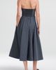 A.L.C. A.L.C. Magnolia Striped Halter Cotton Midi Dress - 2