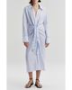 A.L.C. A.L.C. Mila Striped Linen Midi Shirtdress - 1