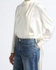 A.L.C. A.L.C. Nadine Silk Blend Cowl Neck Top - 5