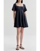 A.L.C. A.L.C. Noa Cotton Blend Minidress - 1