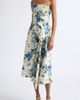 A.L.C. A.L.C. Peyton Ruched Floral Print Sleeveless Maxi Dress - 1