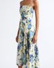 A.L.C. A.L.C. Peyton Ruched Floral Print Sleeveless Maxi Dress - 4