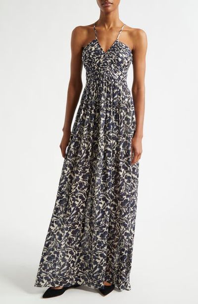 A.L.C. A.L.C. Romy Print Sleeveless Maxi Dress