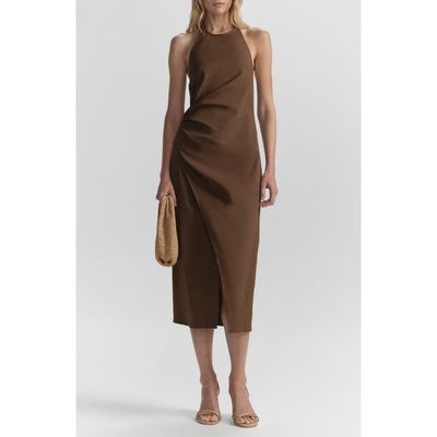 A.L.C. A.L.C. Sylvie Maxi Halter Dress