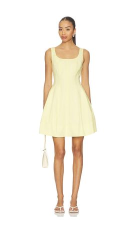 A.L.C. - Soleil Satin Lace Asymmetric Maxi Dress A.L.C. - Soleil Satin Lace Asymmetric Maxi Dress