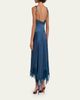 A.L.C. Aleena Satin Lace Maxi Dress - 3
