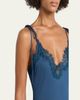 A.L.C. Aleena Satin Lace Maxi Dress - 5