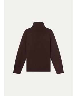 A.L.C. Archie Mock-Neck Cashmere Sweater