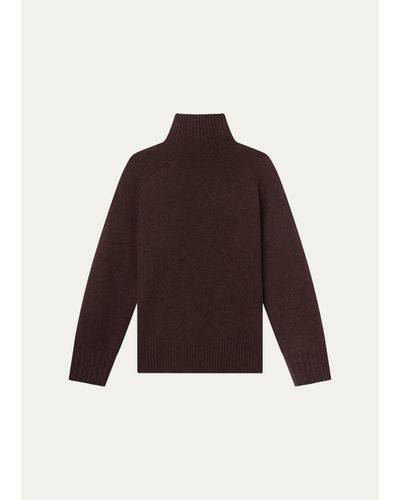 A.L.C. Archie Mock-Neck Cashmere Sweater