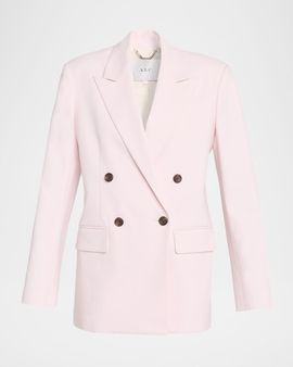 A.L.C. Calla Oversized Double-Breasted Blazer