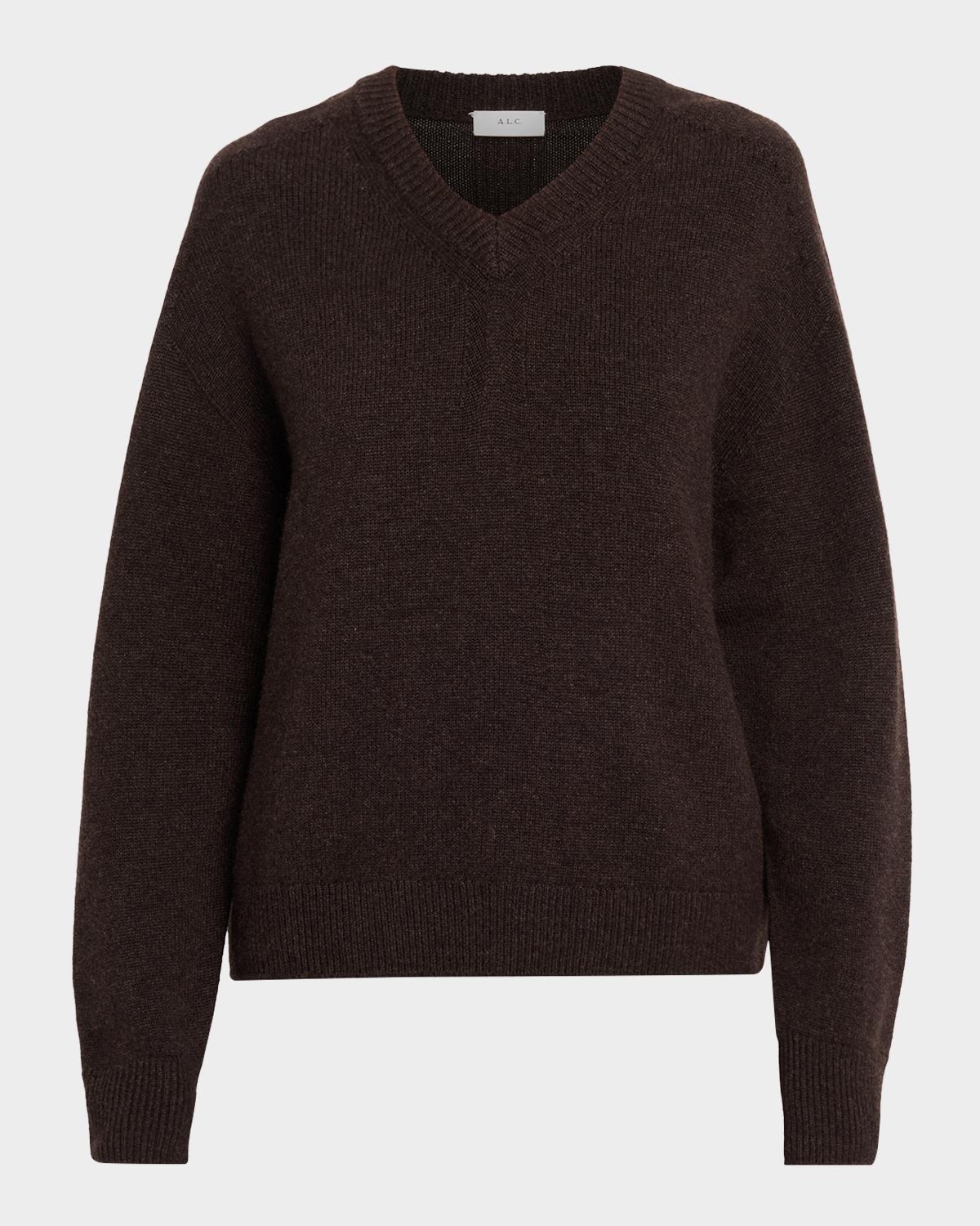A.L.C. Calven Cashmere V-Neck Sweater