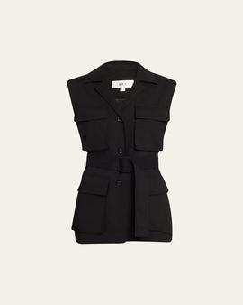 A.L.C. Cameron Belted Utility Vest
