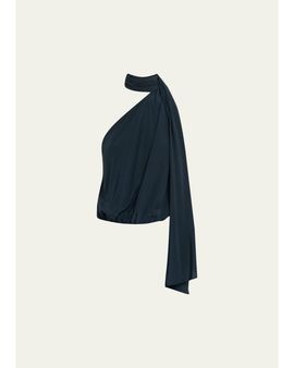 A.L.C. Celeste Sleeveless Scarf Top