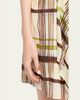 A.L.C. Dea Plaid Draped Mini Dress - 5