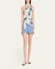 A.L.C. Ellianna One-Shoulder Satin Scarf Top - 2