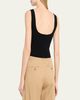 A.L.C. Farrah Cropped Tank Top - 3