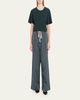 A.L.C. James Striped Cotton Drawstring Pants - 2