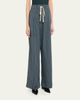 A.L.C. James Striped Cotton Drawstring Pants - 4