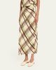 A.L.C. Jean Draped Plaid Midi Skirt - 4