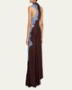 A.L.C. Josephine Satin and Lace Maxi Dress - 3