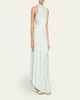 A.L.C. Josephine Satin and Lace Maxi Dress - 8