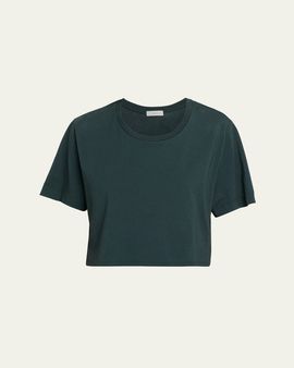 A.L.C. Kali Cropped Cotton Tee