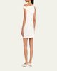 A.L.C. Leia Asymmetric One-Shoulder Linen-Blend Mini Dress - 3
