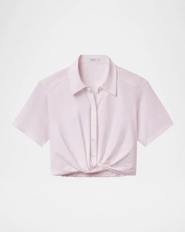 A.L.C. Lily Crop Shirt
