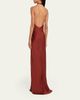 A.L.C. Mabel Twist-Front Halter Gown - 3