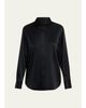 A.L.C. Mason Stretch Silk Shirt - 1