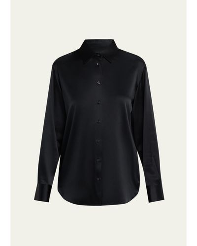 A.L.C. Mason Stretch Silk Shirt