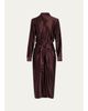 A.L.C. Mila Stretch Silk Midi Shirtdress - 1