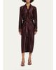 A.L.C. Mila Stretch Silk Midi Shirtdress - 2