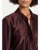 A.L.C. Mila Stretch Silk Midi Shirtdress - 5