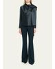 A.L.C. Nadine Draped Silk Scarf Top - 2