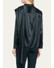 A.L.C. Nadine Draped Silk Scarf Top - 3