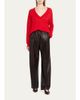 A.L.C. Nicole Wool V-Neck Sweater - 2
