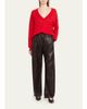 A.L.C. Palmer Lambskin Pants - 2