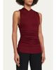 A.L.C. Posie Sleeveless Crisscross Jersey Top - 4