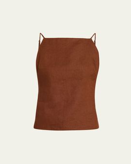 A.L.C. Reese Strappy Open-Back Top