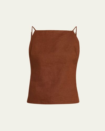 A.L.C. Reese Strappy Open-Back Top