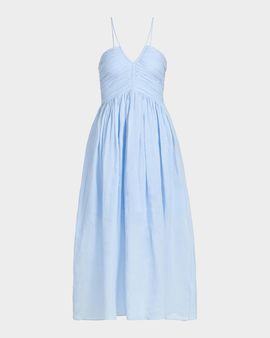 A.L.C. Rumi Ruched Midi Dress