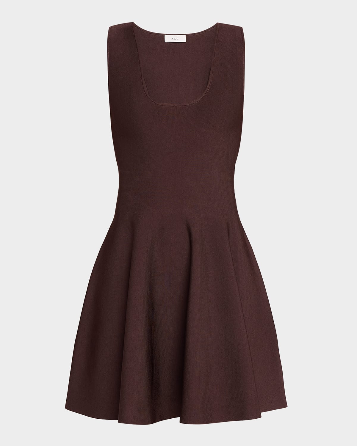 A.L.C. Sera Knit Fit-&-Flare Mini Dress