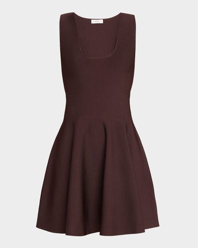 A.L.C. Sera Knit Fit-&-Flare Mini Dress